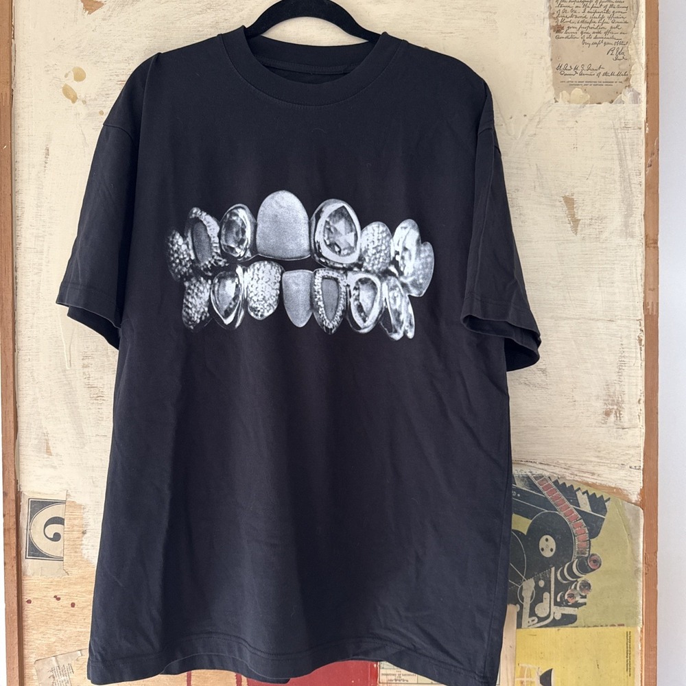 Pusha T Shirt Mens LARGE  'It's Almost Dry' Graphic Rap Tour Concert Hip Hop Tee